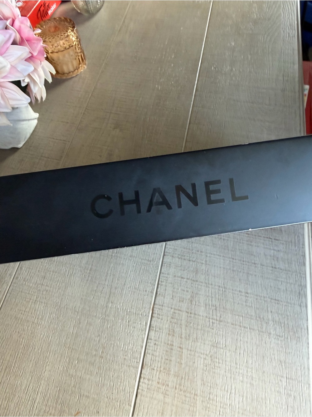 CHANEL Black Logo  Jewlery Presentation Box